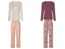 Bild 1 von esmara® Damen Pyjama, aus reiner Baumwolle