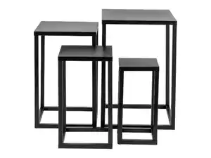 LIVARNO home Beistelltisch-Set, 4 Stück,  10 kg