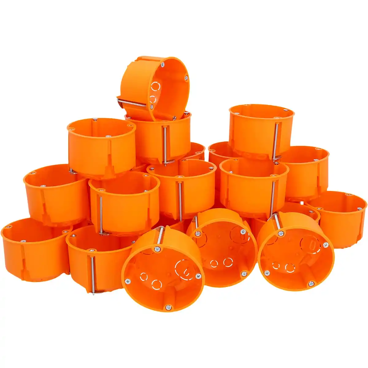 Bild 1 von Hohlwand-Schalterdose 47 mm, orange, 25 Stück
