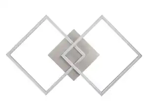 LIVARNO home Wand-/Deckenleuchte LED, geometrisches Design