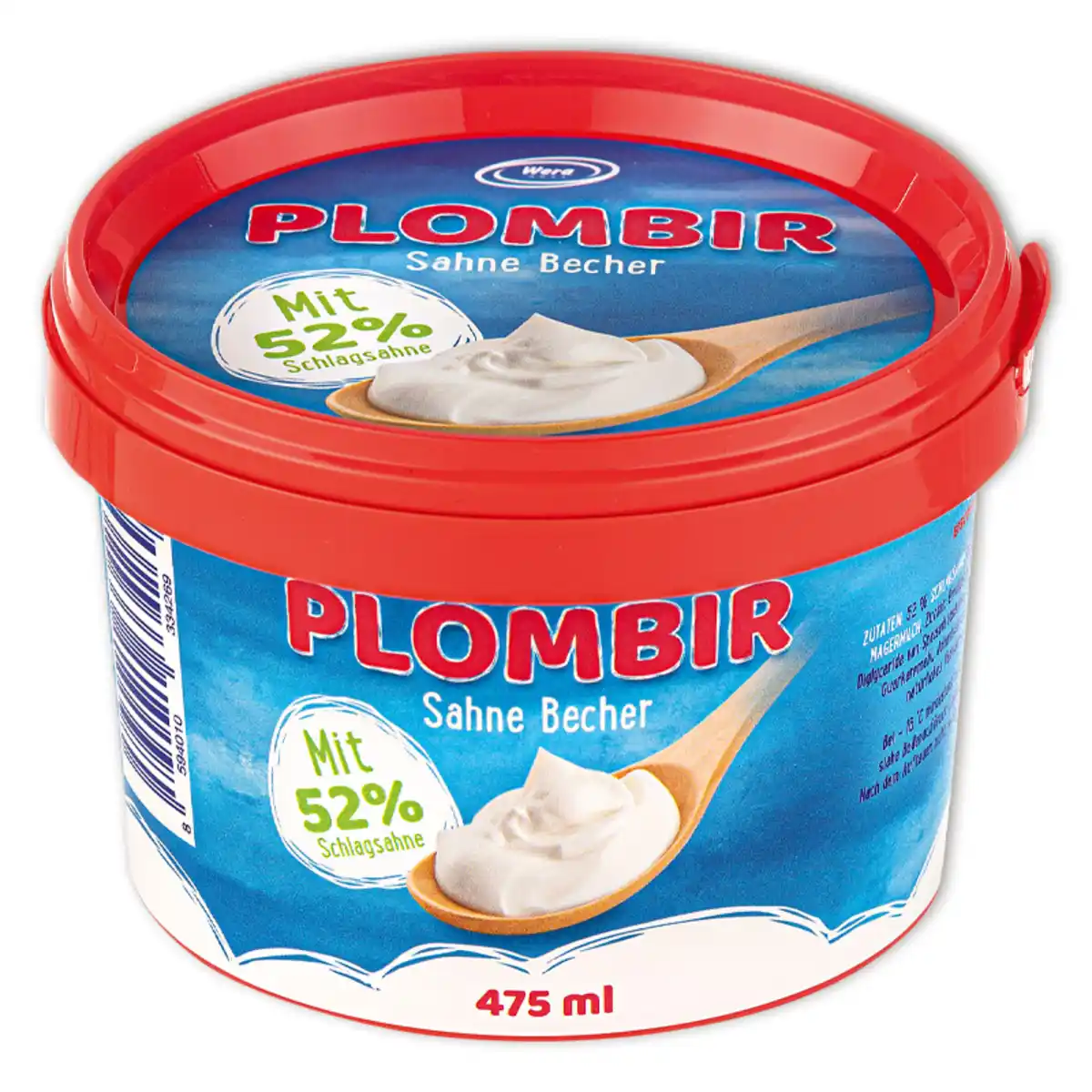 Bild 1 von Wera Plombir Sahne Becher