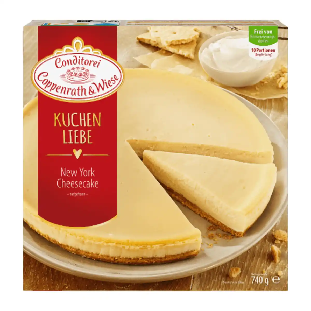 Bild 1 von COPPENRATH & WIESE Kuchenliebe New York Cheesecake 740g