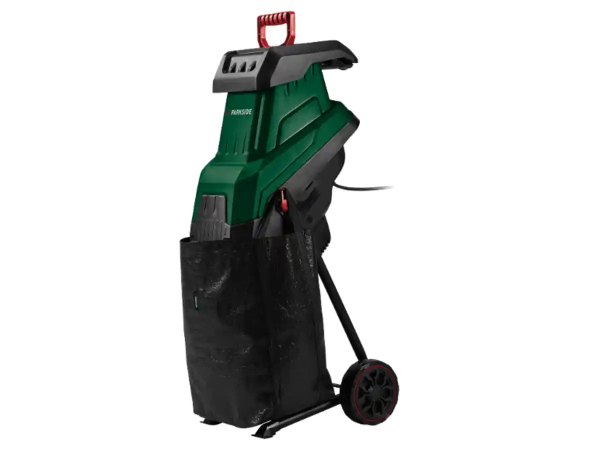 Bild 1 von PARKSIDE® Elektro-Messerhäcksler »PEMH 2400 C4«, 2 hochwertige Wendemesser aus gehärtetem Spezialstahl