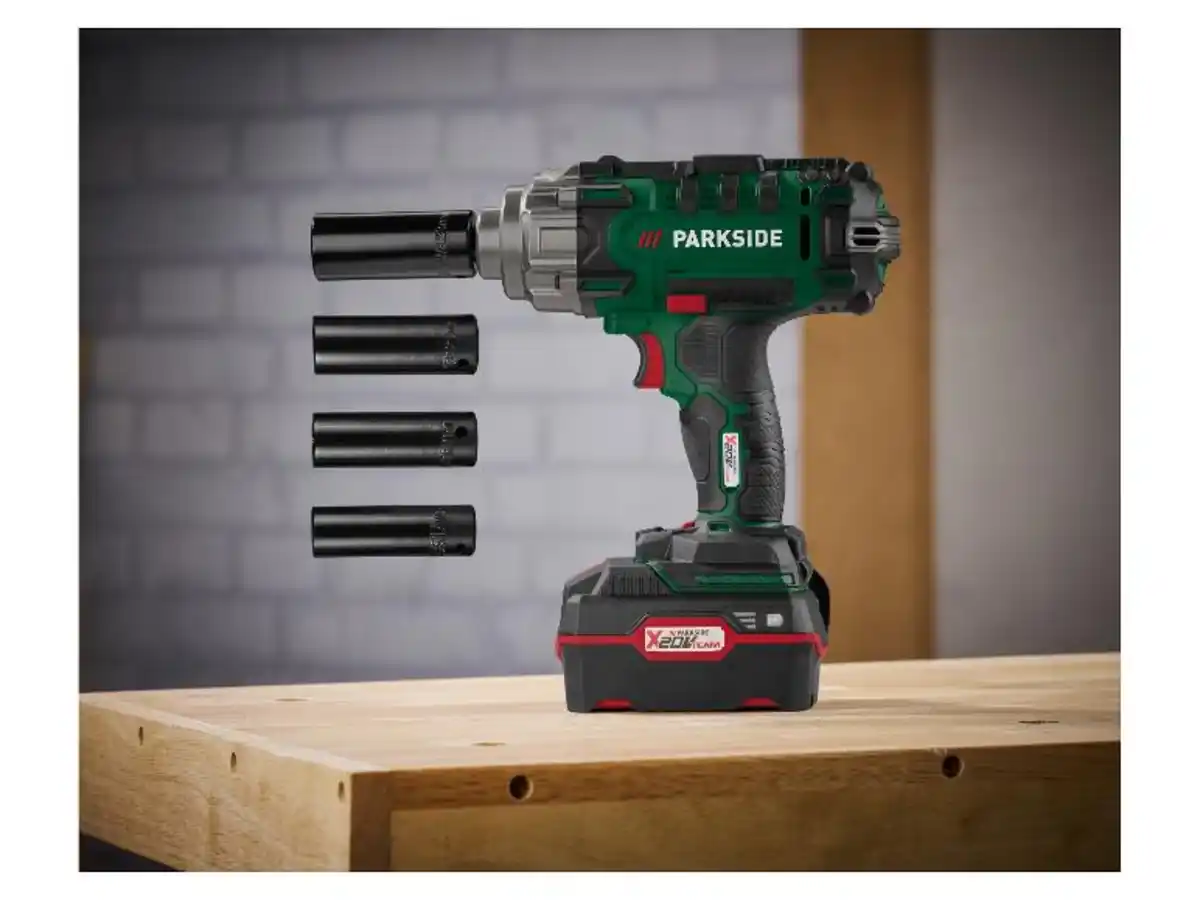 Bild 3 von PARKSIDE® 20 V Akku-Drehschlagschrauber-Starterset »PASSK 20-Li C4«, mit Akku und Ladegerät