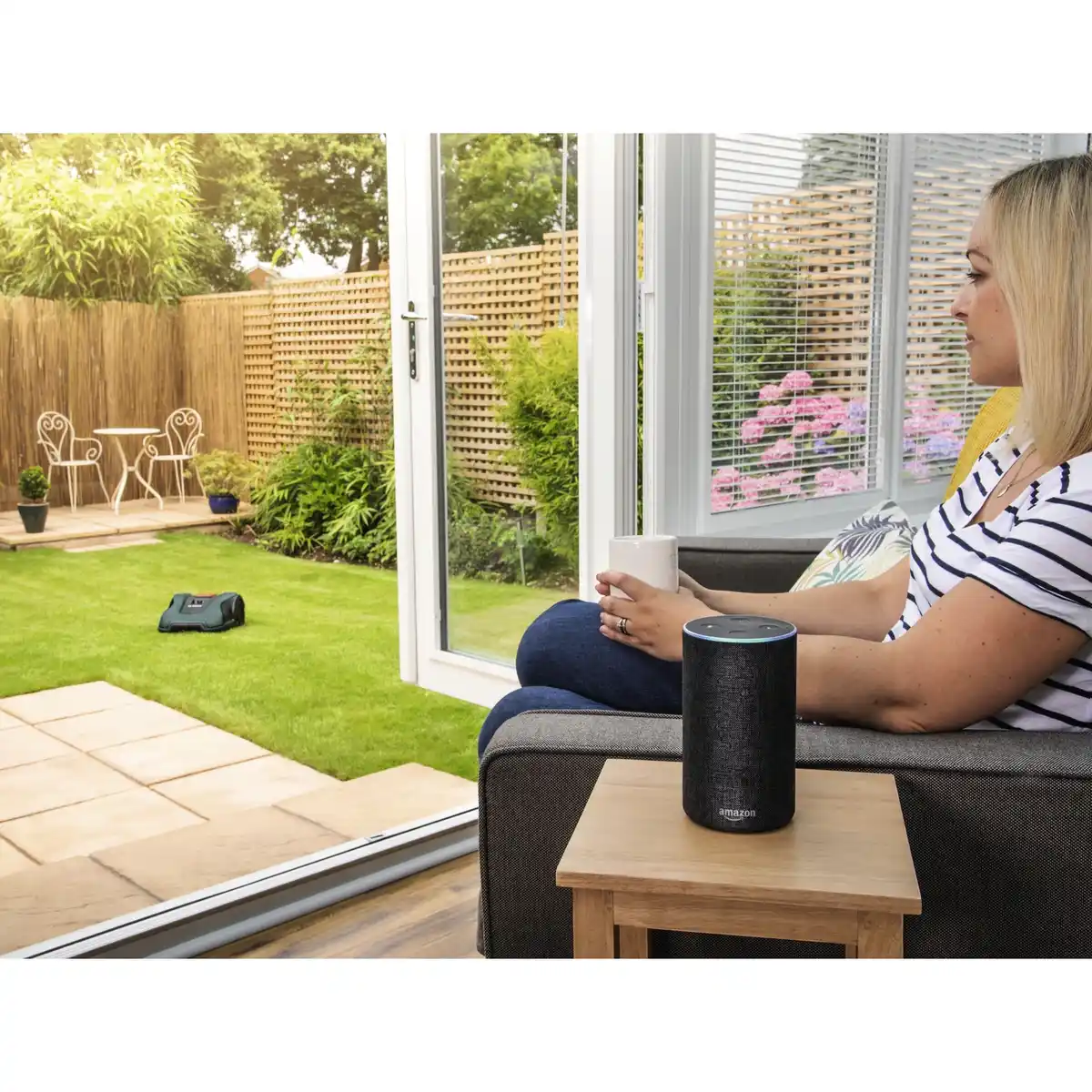 Bild 4 von BOSCH HOME & GARDEN Rasenmähroboter »Indego S+ 400«, 18 V, für ca. 400 m², Schnittbreite: 19 cm