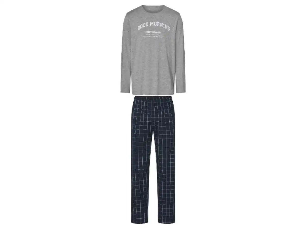 Bild 2 von esmara Men Herren Pyjama, mit Eingrifftaschen