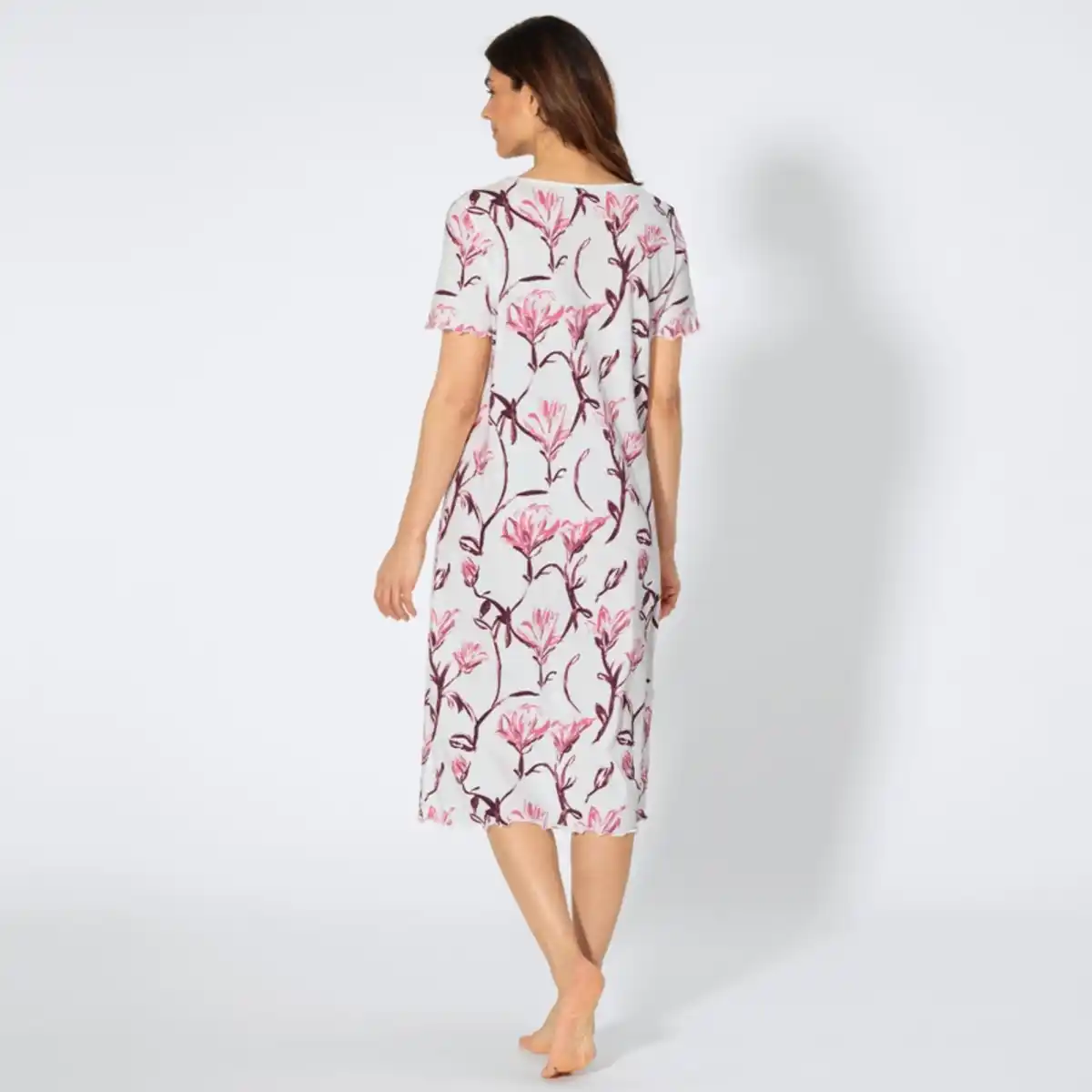 Bild 4 von Damen-Nachthemd aus Baumwolle