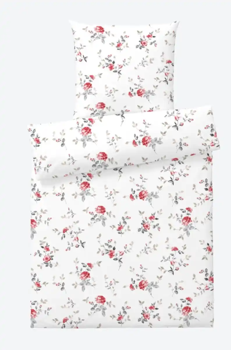 Bild 2 von Biber-Bettwäsche-Garnitur aus reiner Baumwolle