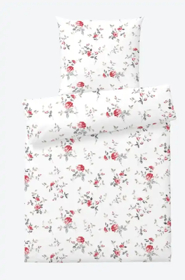 Bild 2 von Biber-Bettwäsche-Garnitur aus reiner Baumwolle