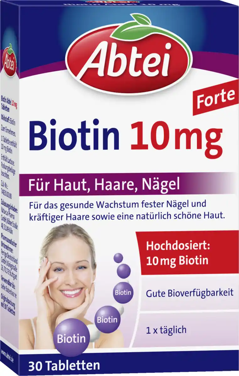 Bild 1 von Abtei Biotin 10mg Forte 30Tbl