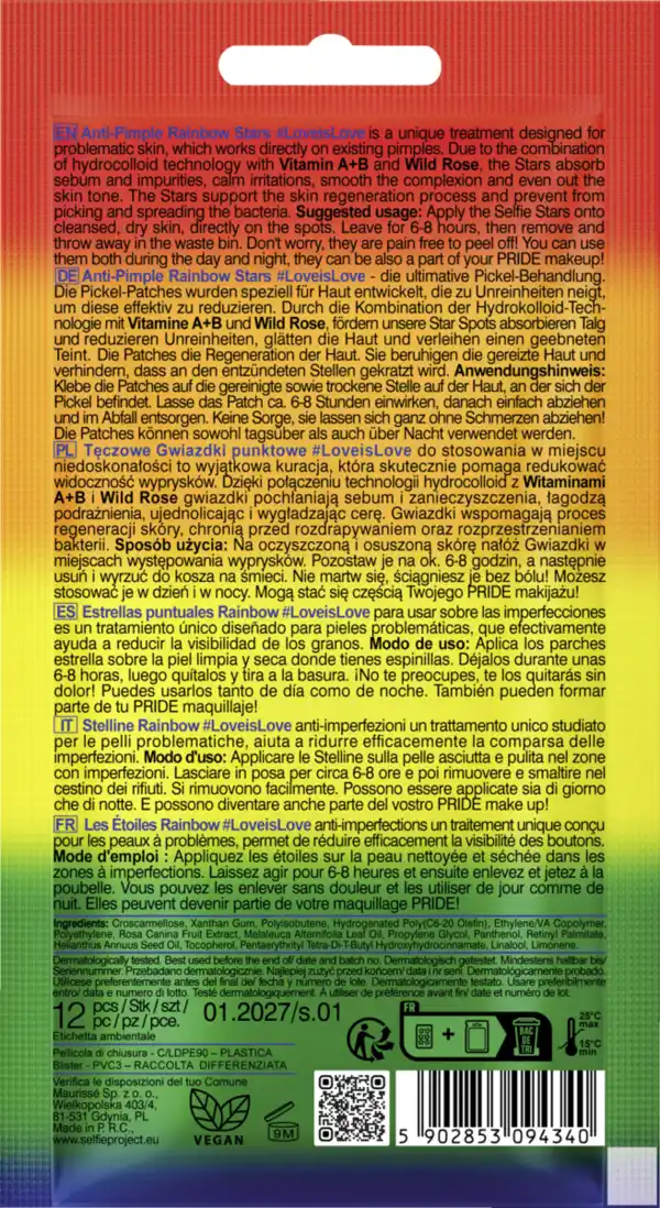 Bild 2 von Selfie Project Anti-Pimple Stars #LoveIsLove