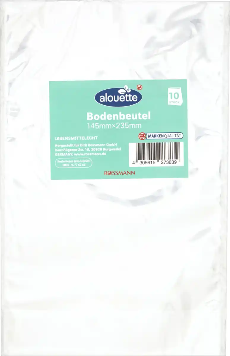 Bild 1 von alouette Bodenbeutel groß 10 St.