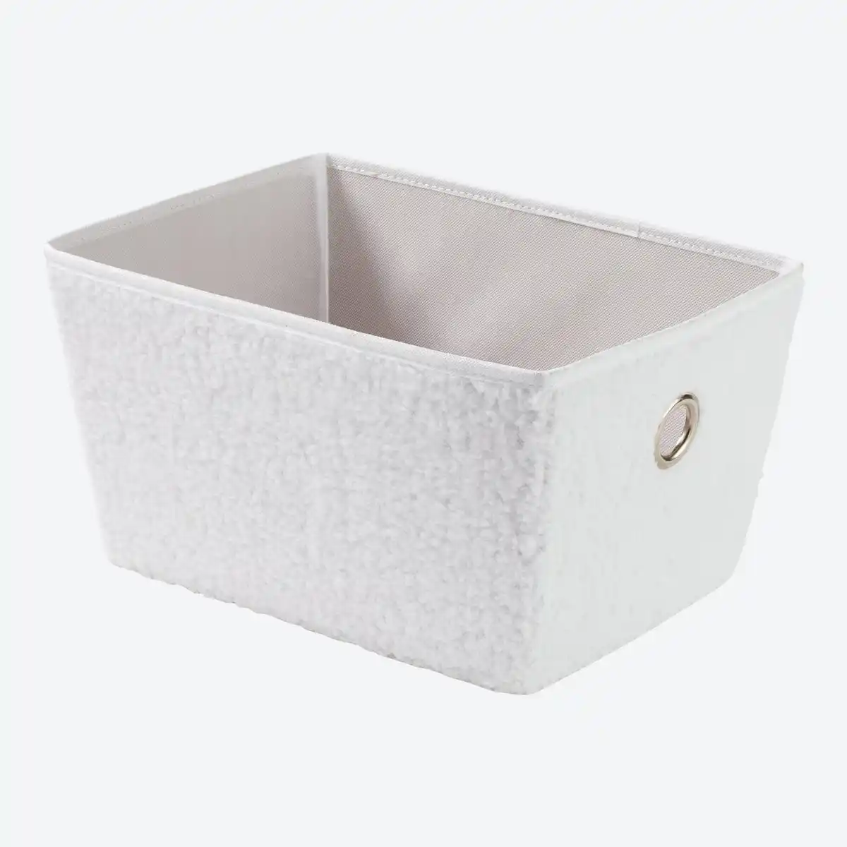 Bild 1 von Aufbewahrungskorb im Teddy-Fleece-Design