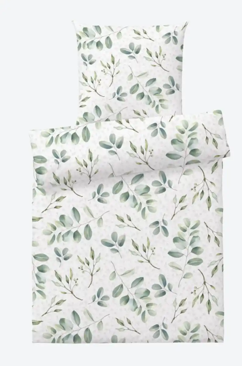 Bild 2 von Biber-Bettwäsche-Garnitur aus reiner Baumwolle