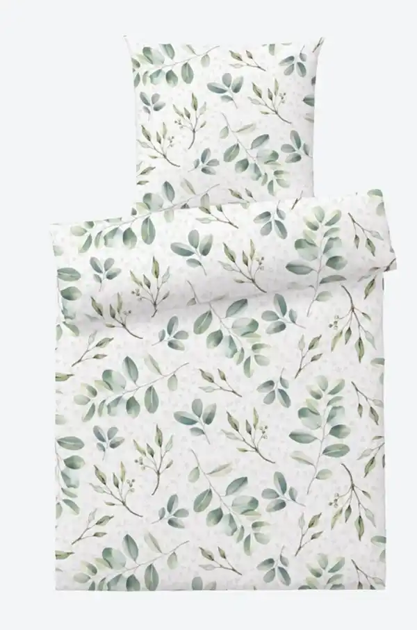 Bild 2 von Biber-Bettwäsche-Garnitur aus reiner Baumwolle