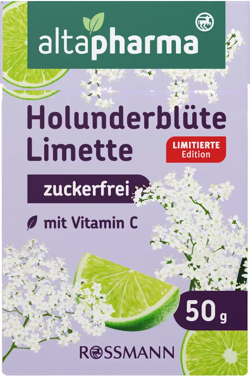 Bild 1 von altapharma Holunderblüte-Limette, 50 g