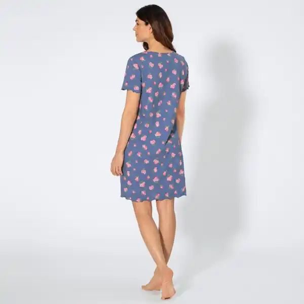 Bild 4 von Damen-Nachthemd mit Spitzendetail