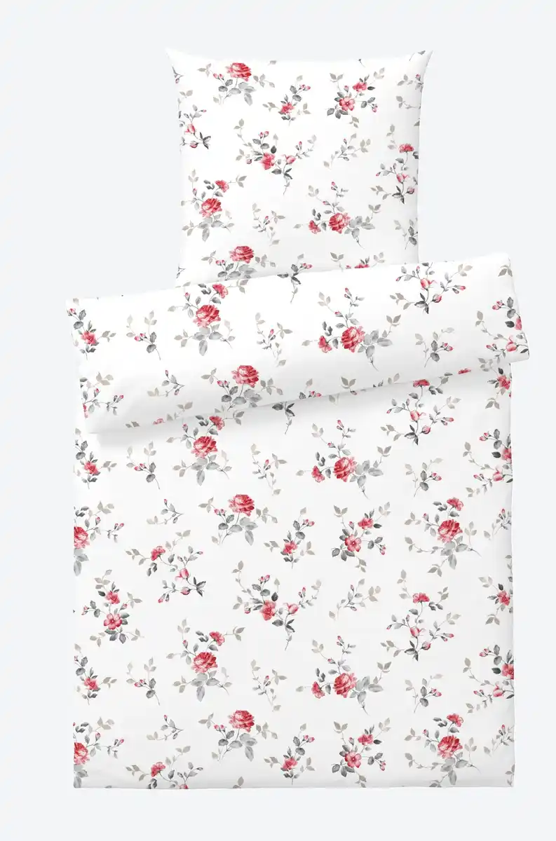 Bild 3 von Biber-Bettwäsche-Garnitur aus reiner Baumwolle