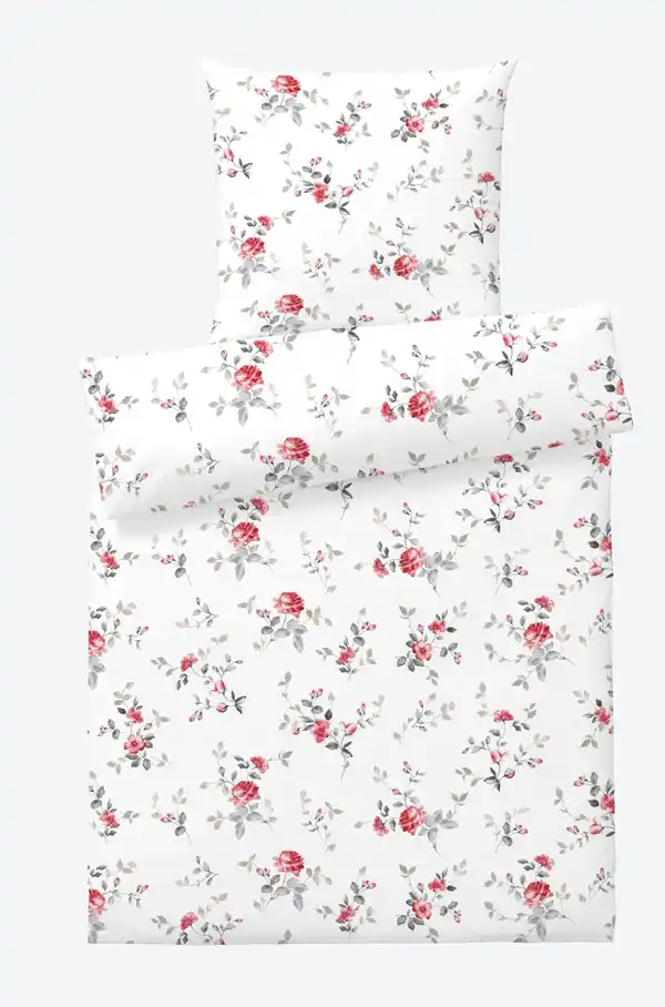 Bild 3 von Biber-Bettwäsche-Garnitur aus reiner Baumwolle