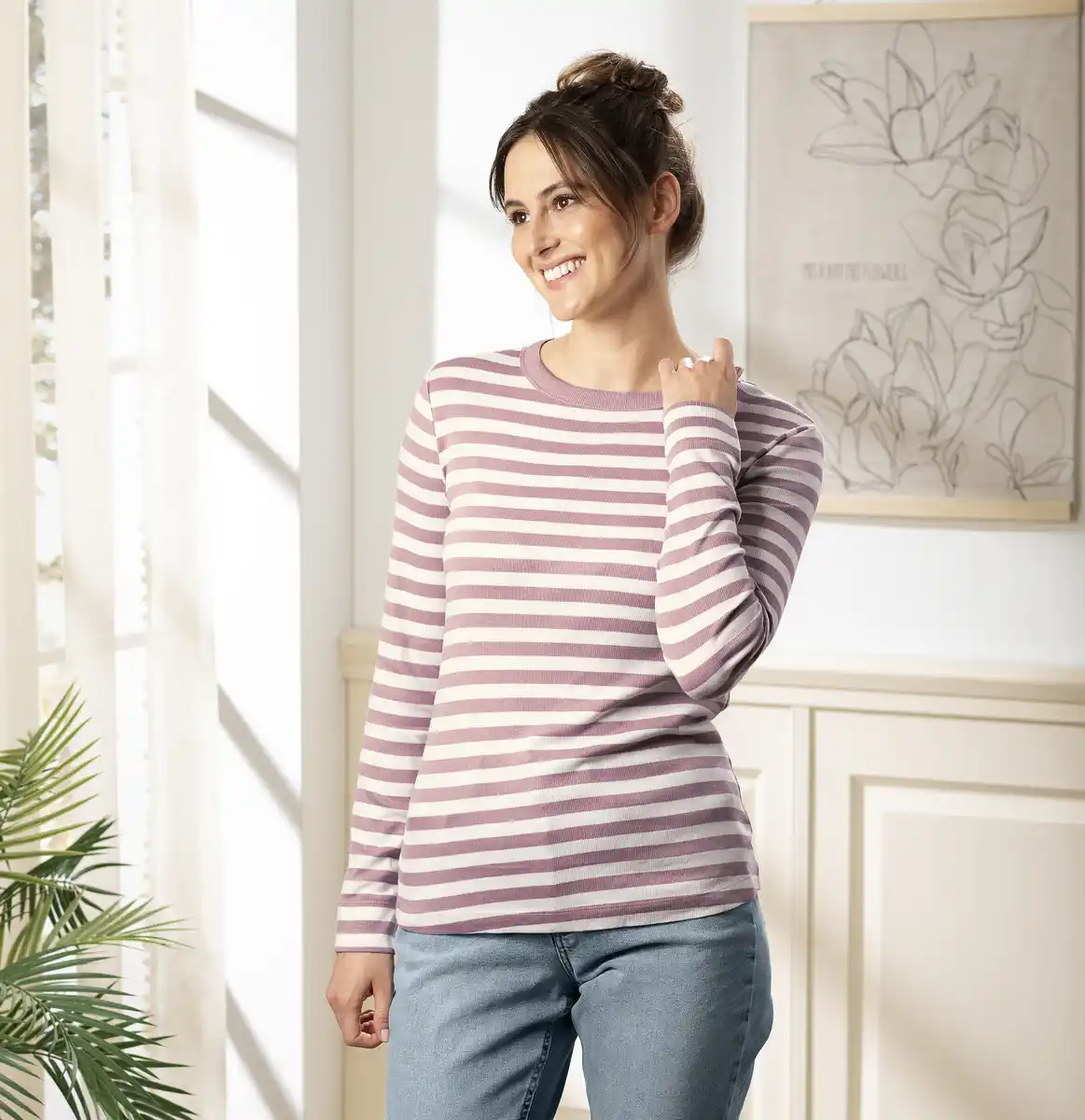 Bild 3 von IDEENWELT Longsleeve rosa Gr. S