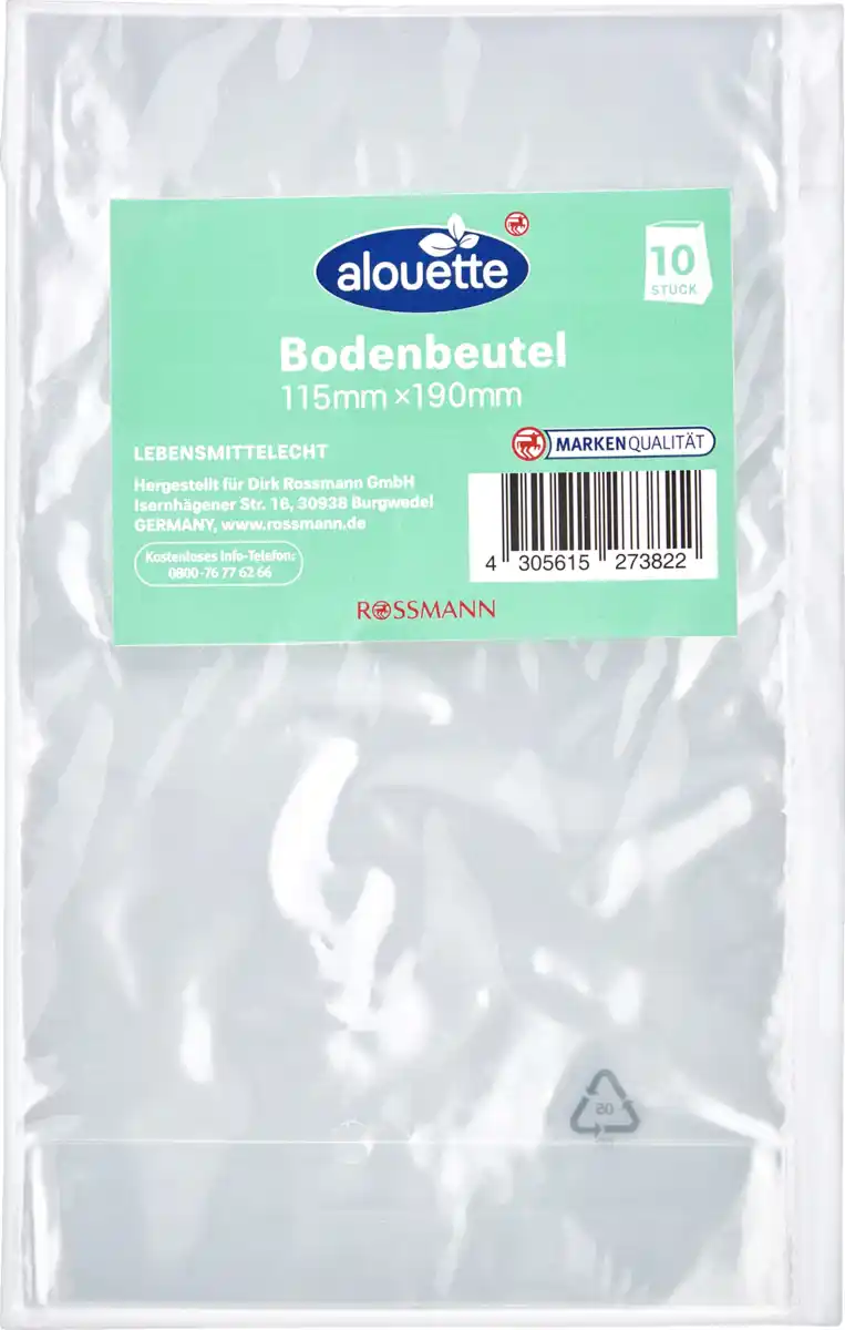 Bild 1 von alouette Bodenbeutel klein 10 St.