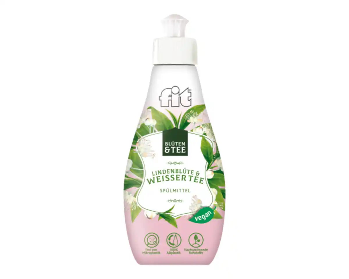 Bild 1 von fit Spülmittel Linde & weißer Tee