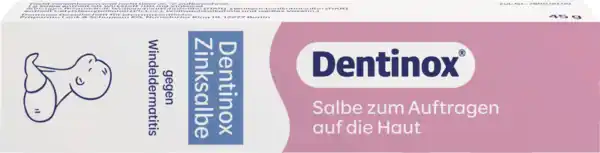 Bild 2 von Dentinox Zinksalbe gegen Windeldermatitis, 45 g
