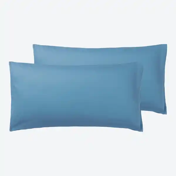 Bild 1 von Satin-Kissenbezug aus Baumwolle, 2er-Pack, ca. 40x80cm