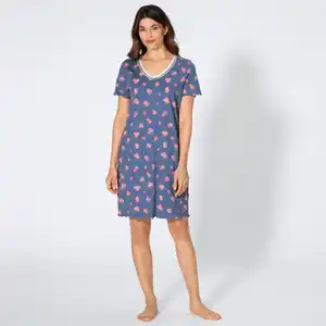 Damen-Nachthemd mit Spitzendetail