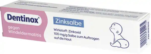 Bild 1 von Dentinox Zinksalbe gegen Windeldermatitis, 45 g