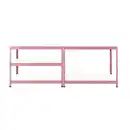 Bild 2 von Ar Shelving Schwerlast-Steckregal Rivet M 180 cm x 90 cm x 40 cm 5B Rosa FSC®