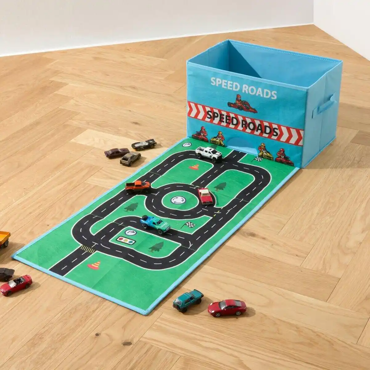 Bild 1 von Aufbewahrungsbox mit integrierter Spielmatte, ca. 38x24,5x25cm