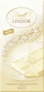 Lindt Lindor Tafel Weiß, 100 g