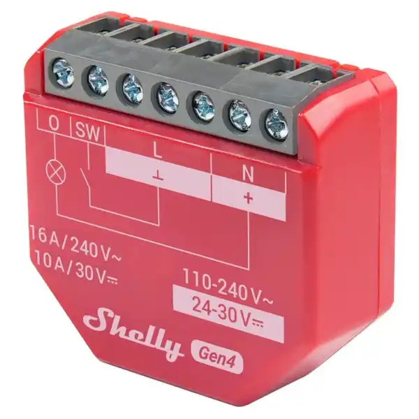 Bild 2 von Shelly Smart-Relais 1PM Unterputz Gen4 4er-Pack