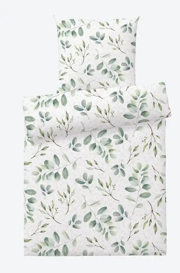 Bild 3 von Biber-Bettwäsche-Garnitur aus reiner Baumwolle