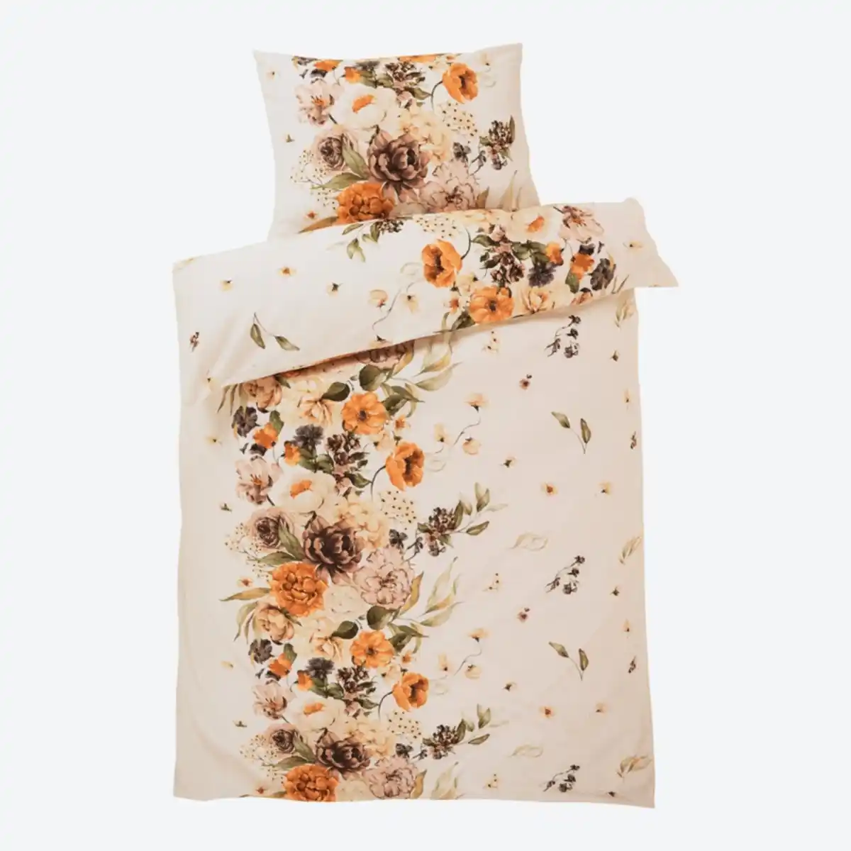 Bild 2 von Biber-Bettwäsche-Garnitur aus reiner Baumwolle