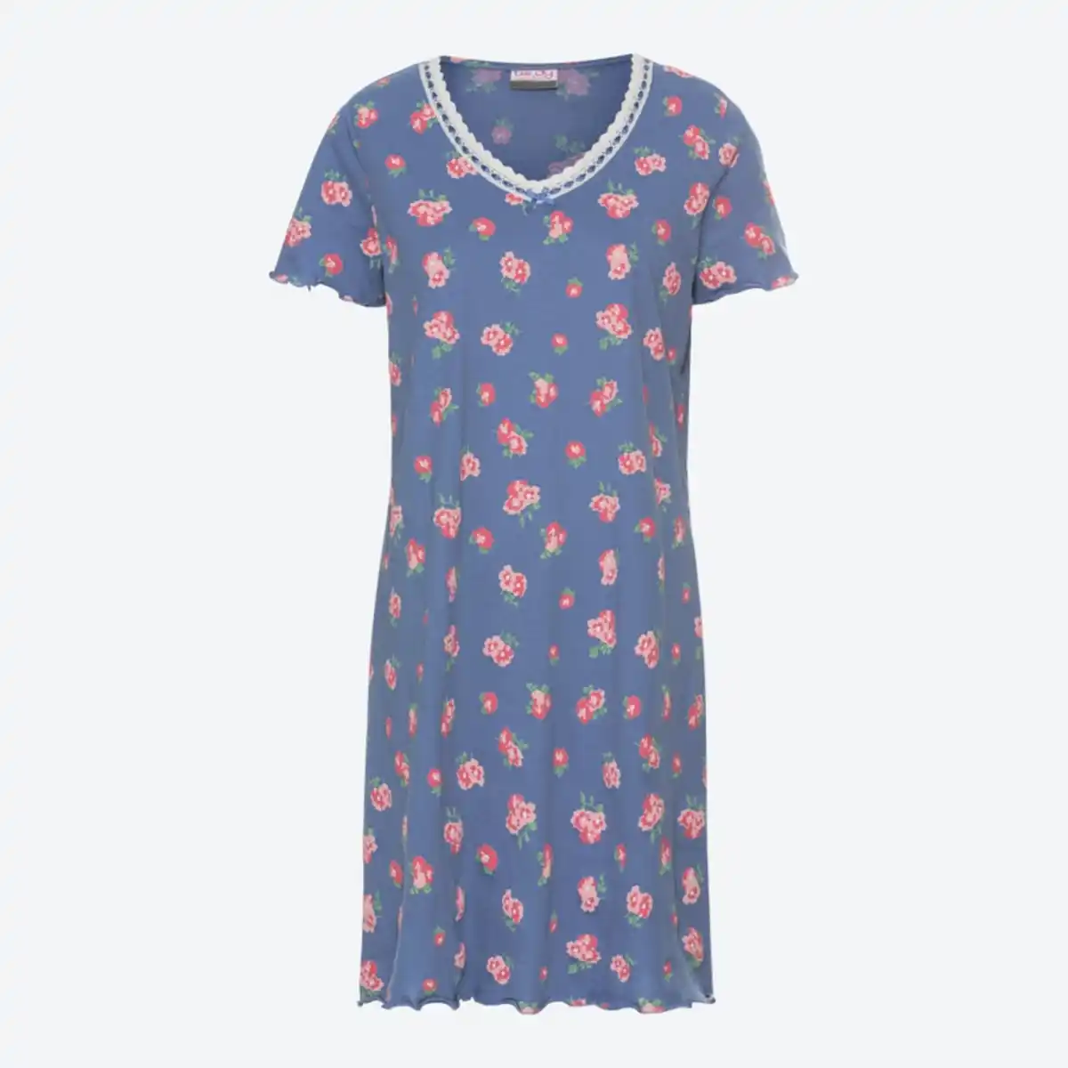 Bild 2 von Damen-Nachthemd mit Spitzendetail