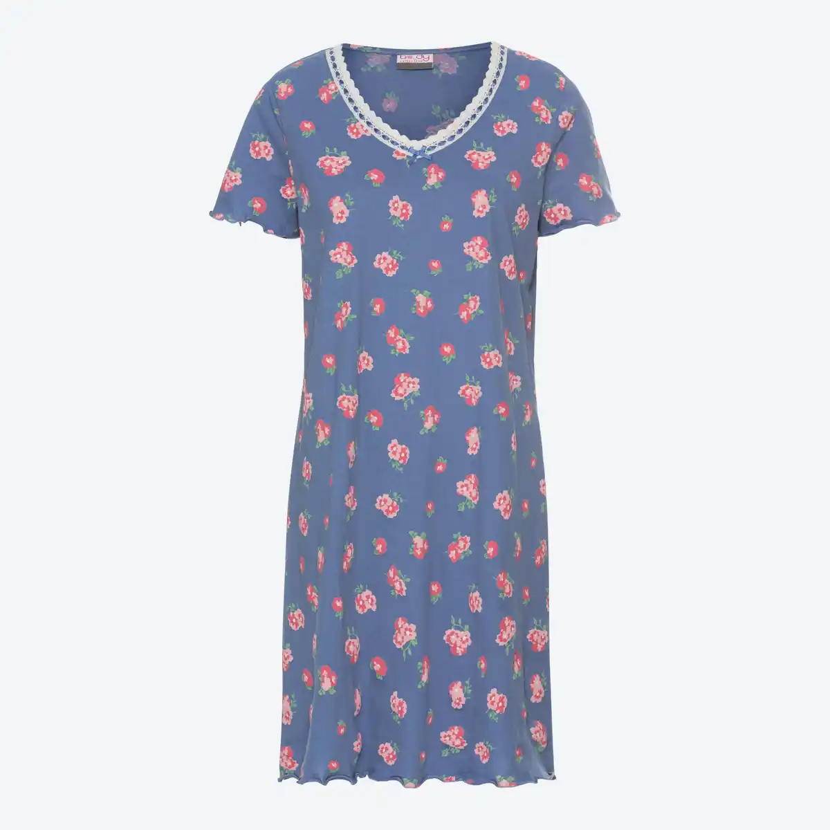 Bild 3 von Damen-Nachthemd mit Spitzendetail