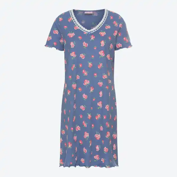 Bild 3 von Damen-Nachthemd mit Spitzendetail