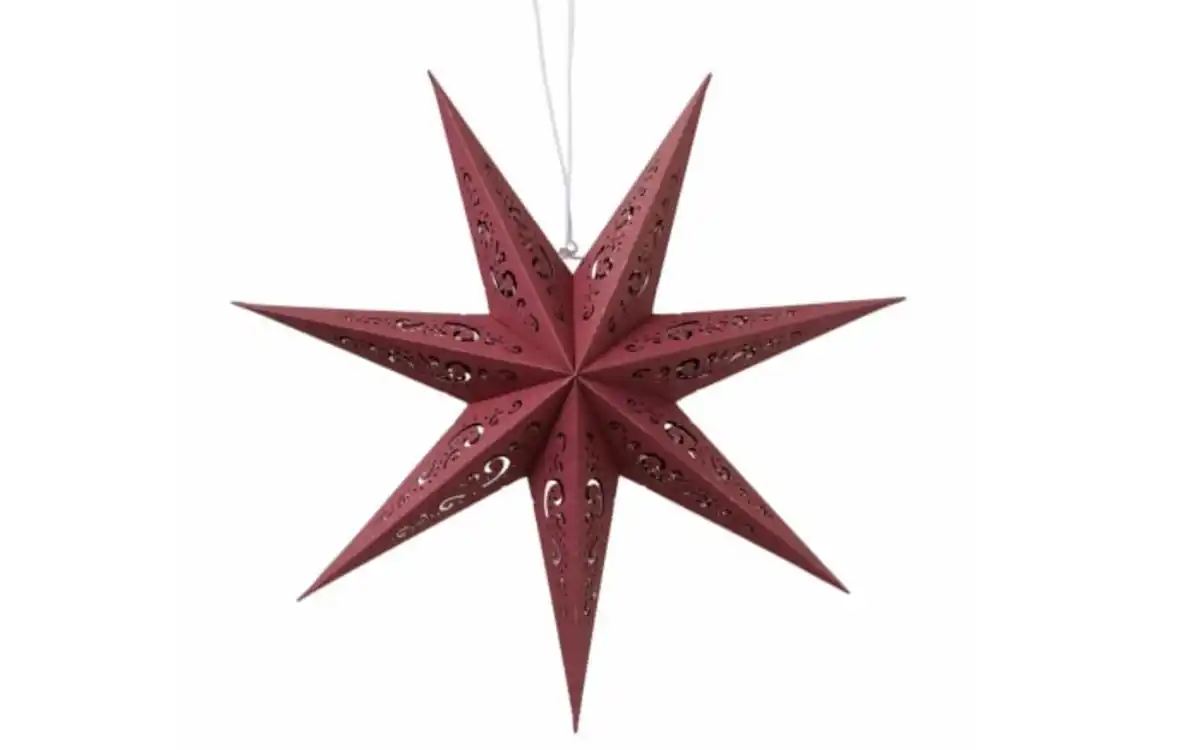 Bild 1 von Dekoanhänger Kassina, dunkelrot, 16,5 cm