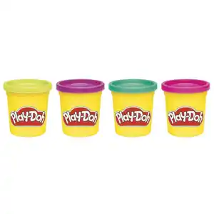 Play Doh - Kr&#228;ftige Farben - 4er Pack Knete