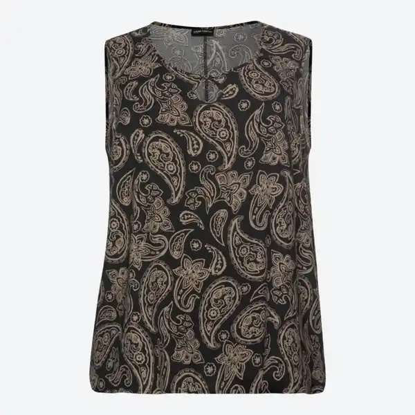 Bild 2 von Damen-Bluse mit modischem Druck, große Größen