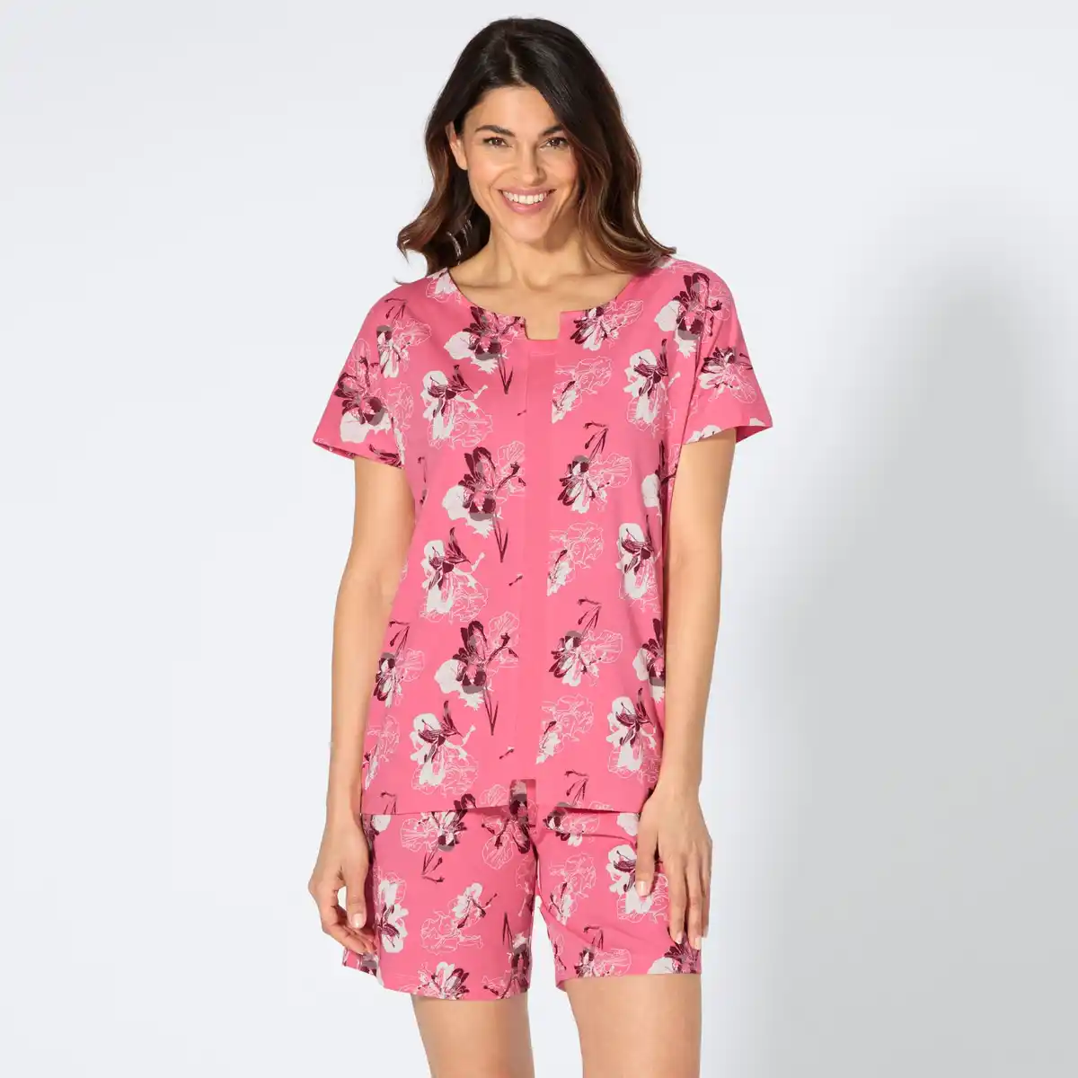 Bild 1 von Damen-Shorty aus Baumwolle, 2-teilig