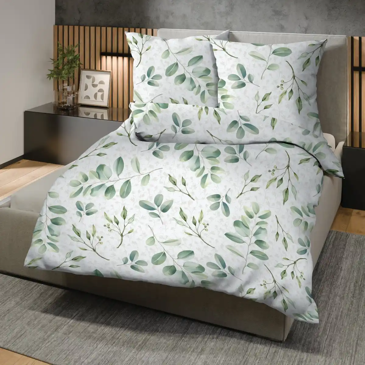 Bild 1 von Biber-Bettwäsche-Garnitur aus reiner Baumwolle