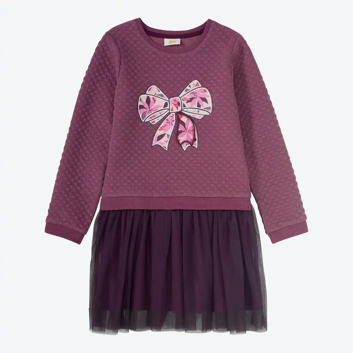 Bild 1 von Kinder-Mädchen-Kleid mit Glitzer-Druck