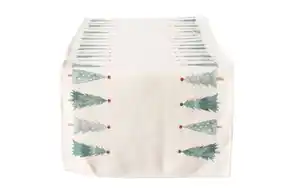 Tischläufer Carol, beige/grün, 140 cm
