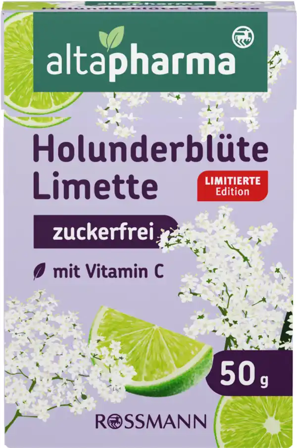 Bild 2 von altapharma Holunderblüte-Limette, 50 g