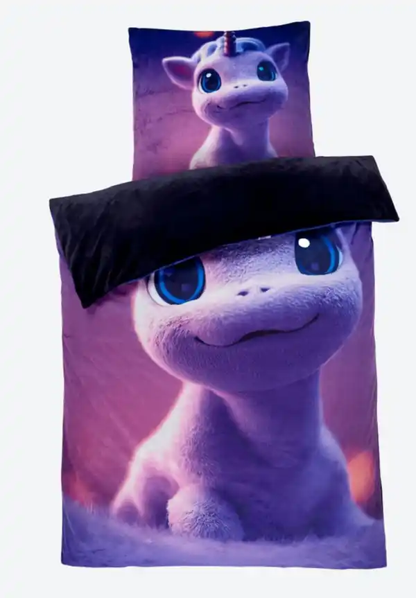 Bild 4 von Cashmere-Touch-Bettwäsche-Garnitur mit Digital-Druck