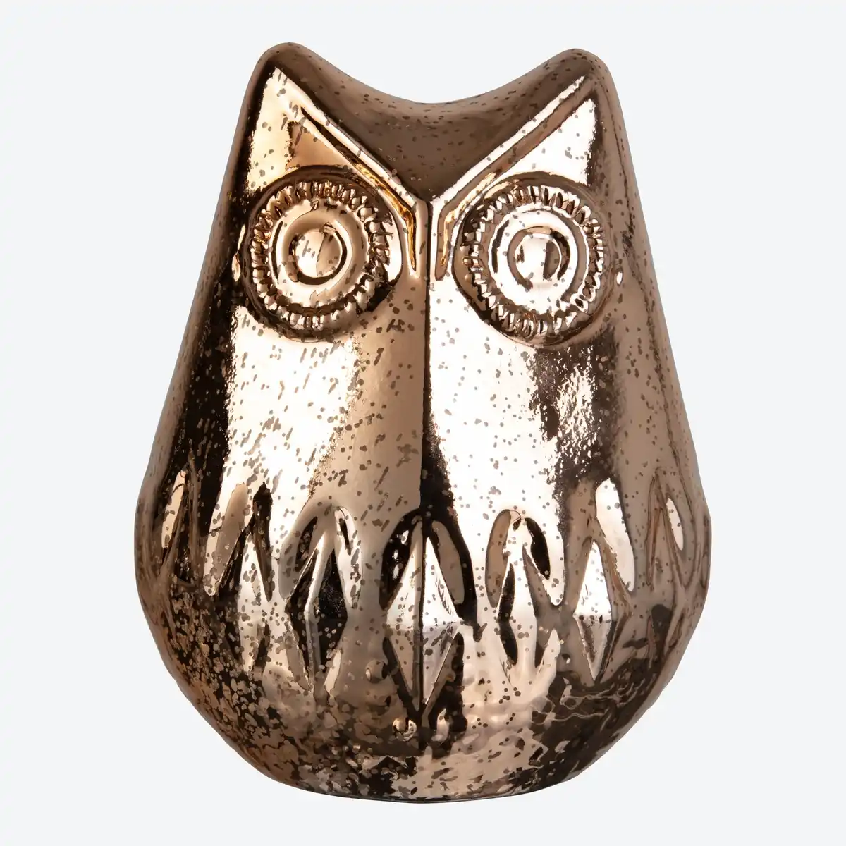 Bild 3 von LED-Glas-Eule, ca. 14x11,5x19,5cm