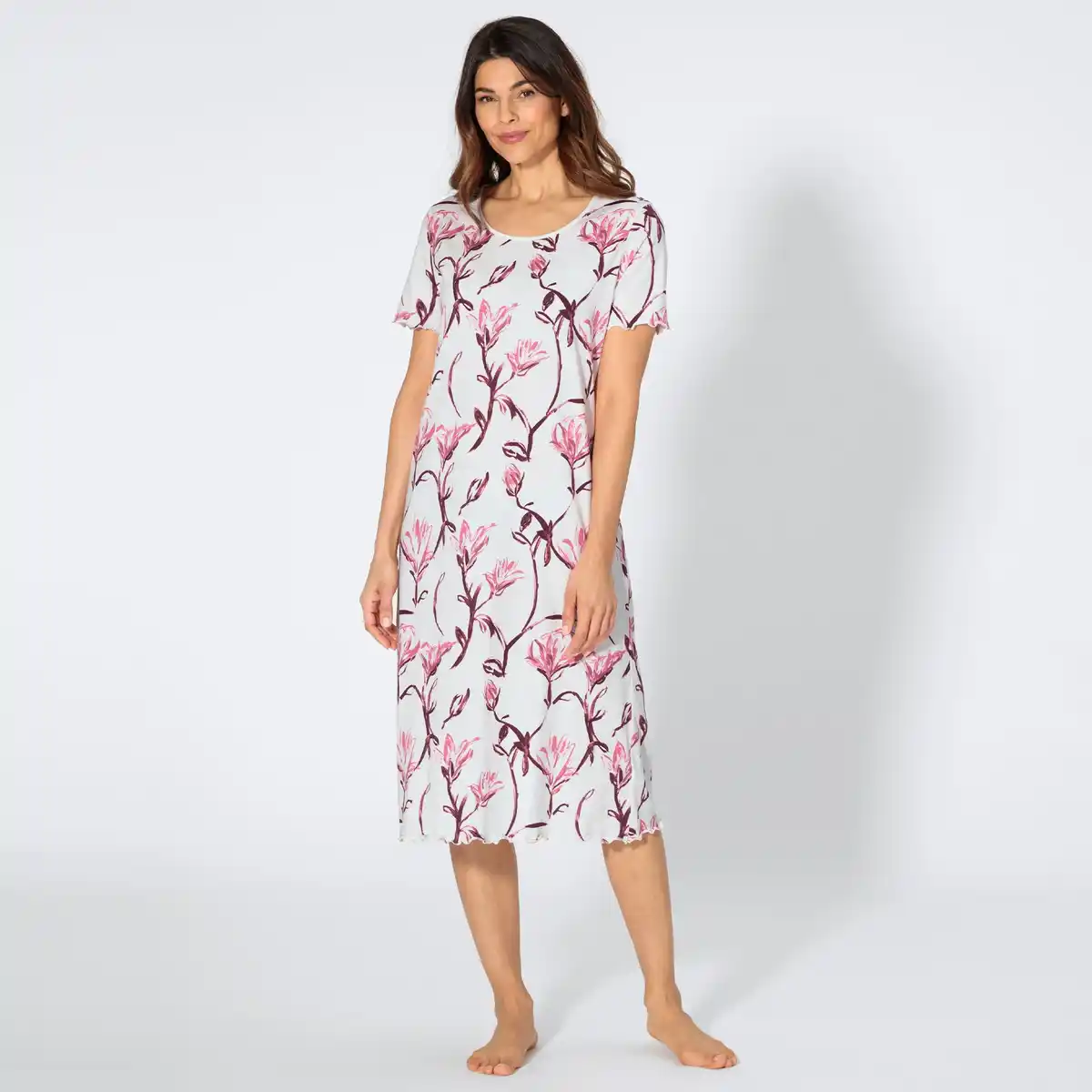 Bild 1 von Damen-Nachthemd aus Baumwolle
